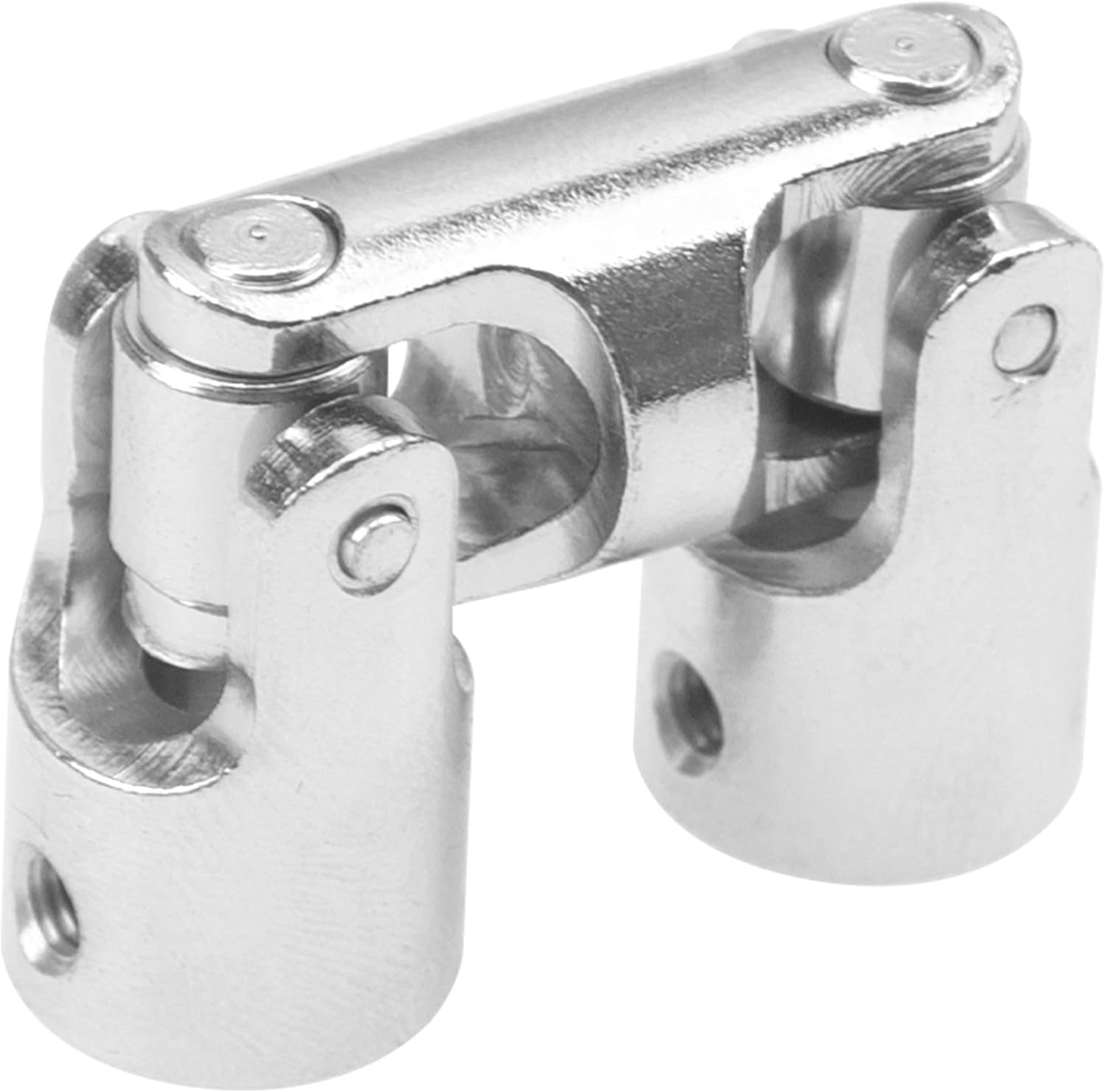 2Pcs Vgoohobby 4mm/5mm/6mm RC Boat Shaft Coupler 3 Section U Joint Coupling for RC Car Boat Robotics DIY (5mm to 5mm)