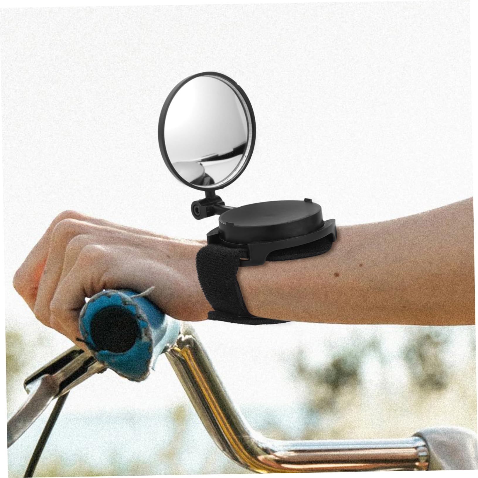 BESPORTBLE 5pièces Rétroviseur De Vélo à Bandoulière Rotatif Miroir De Sécurité Pour Cyclisme Accessoire Portable Pour Types De Vélos Pratique Pour Surveiller La Route