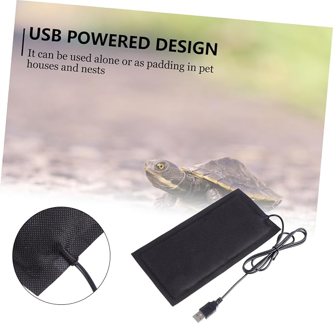 Alfombrilla térmica USB para reptiles pequeña miniatura 6