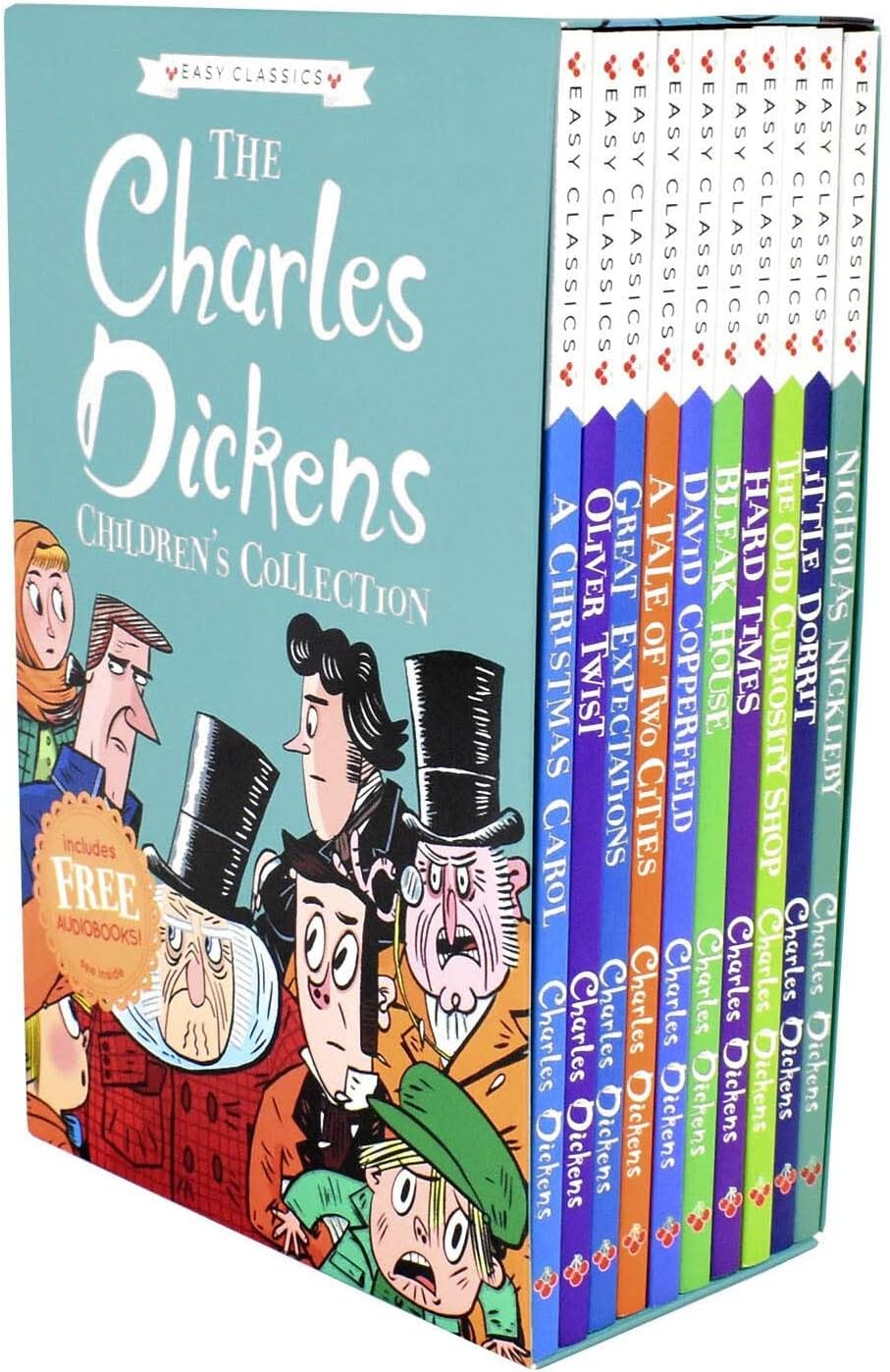 The Charles Dickens Children's Collection (Box Set of 10 Books) - Abridged for Ages 7+ (The Charles Dickens Children's Collection (Easy Classics))