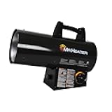 Mr. Heater 60,000 BTU Forced Air Propane Space Heater with 10 ft. Hose and Regulator