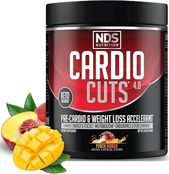 NDS Nutrition Cardio Cuts 4.0 - Peach Mango,20 servings Pack of 1