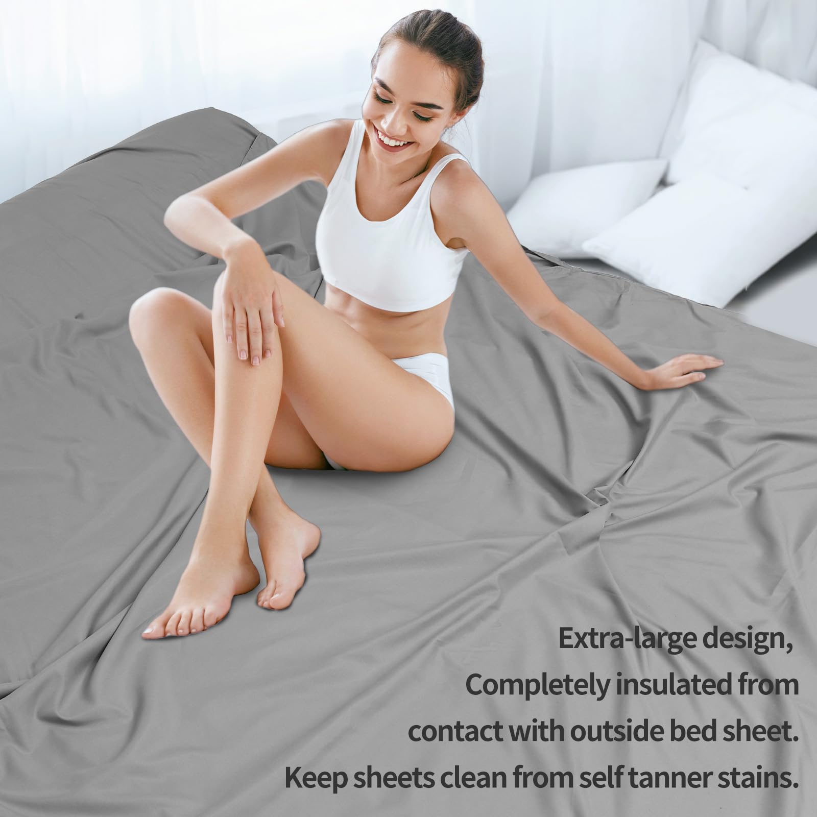 JAICOM Doublure de sac de couchage – Drap de voyage et sac de couchage pour adulte, drap de voyage léger pour camping, hôtel et auberge, extérieur
