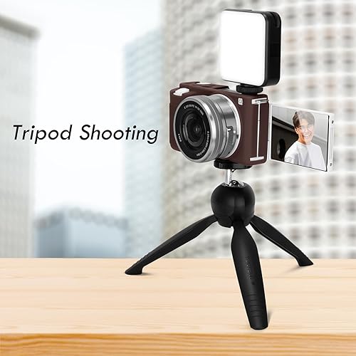 Miniatura 6 de Rieibi ZVE10 Caso, Funda Protectora De Silicona Suave Para Sony ZV-E10 ZVE10 Cámara, Cubierta De Goma Ligera Para Sony Alpha ZVE10 - Marrón