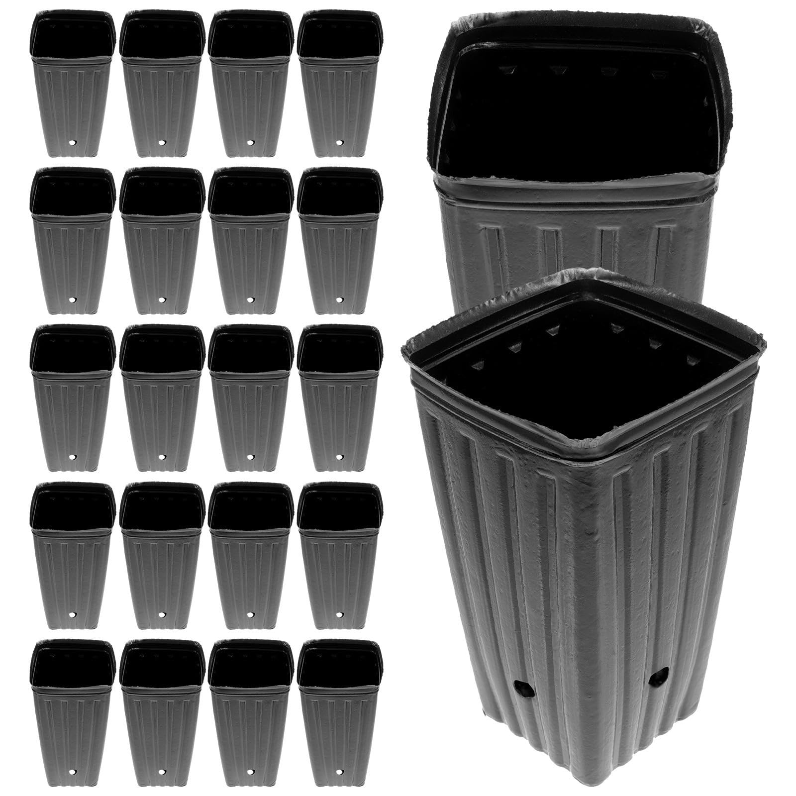 Macetas para vivero de plantas en huertos urbanos y cultivo de árboles de jardín
