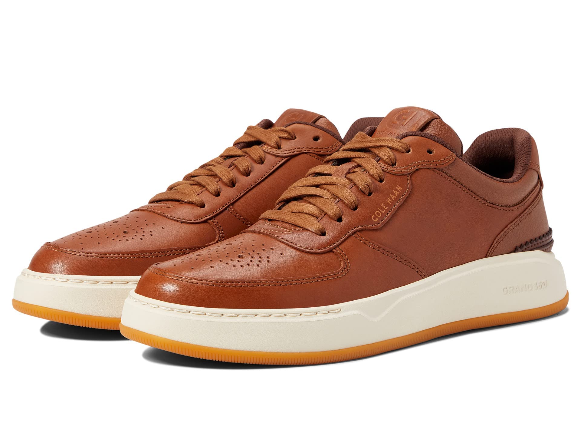Cole Haan Grandpro Crossover - Zapatillas Deportivas para Hombre, marrón Tostado, Marfil (British Tan/​Ivory), 11 Wide