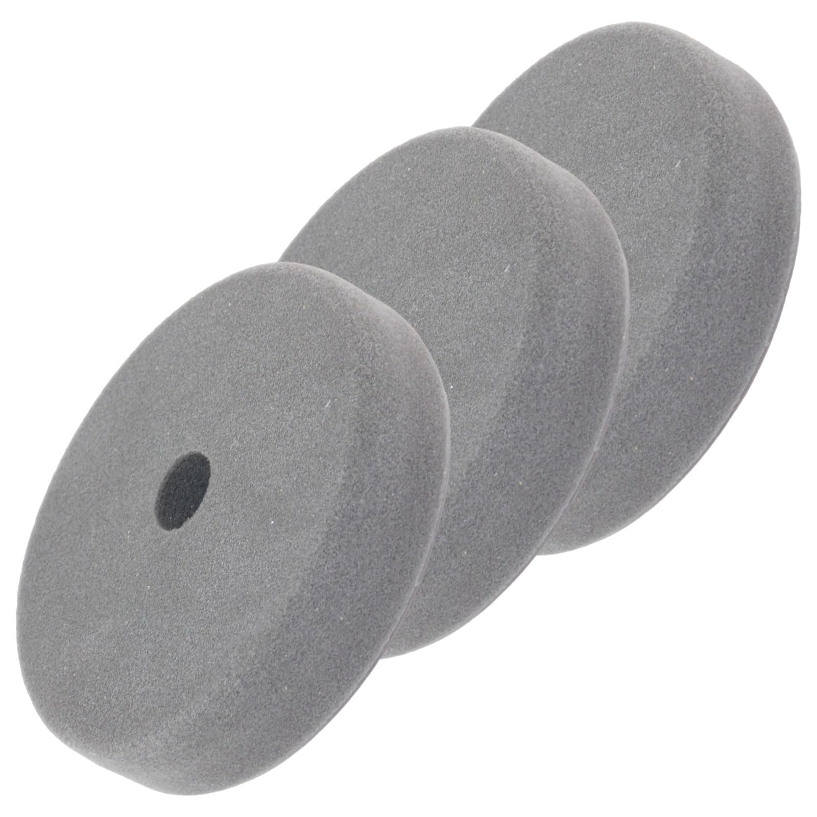 MORYTRADE ポリッシャー パッド ウレタン スポンジ バフ 3点 マジック 150mm 仕上 (極細目3個)
