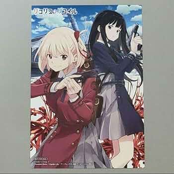 しろくろカプセル リコリス リコイル　PR プロモカード　錦木千束　井ノ上たきな しろくろカプセル リコリス リコイル PR プロモカード 錦木千束