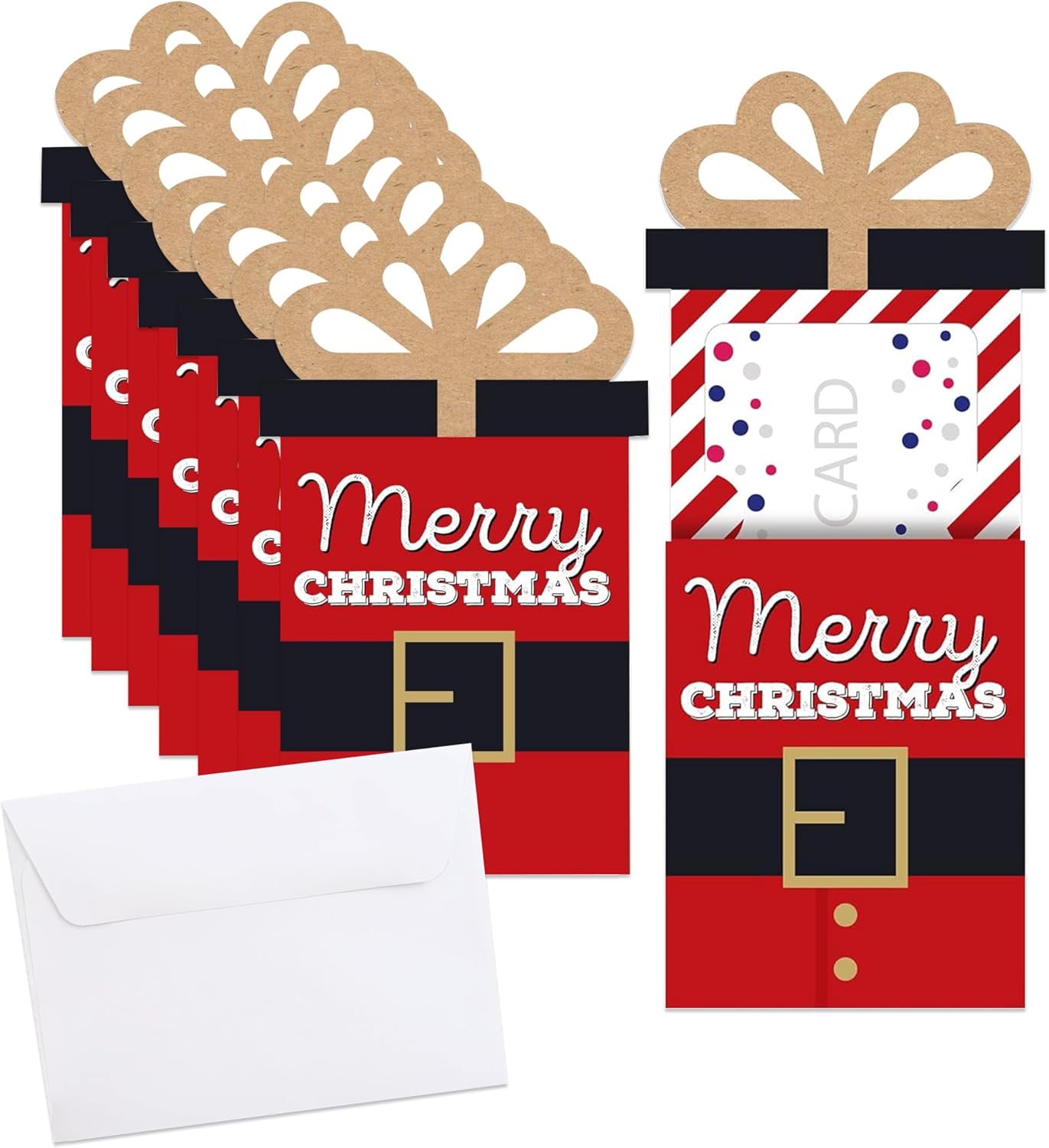 christmas gift card sleeves Big Dot of Happiness - Ornaments - Holiday and Party Money and - Nifty Gifty Card Holders Tabs are designed to fit a standard 3.5 Big Dot of Happiness -