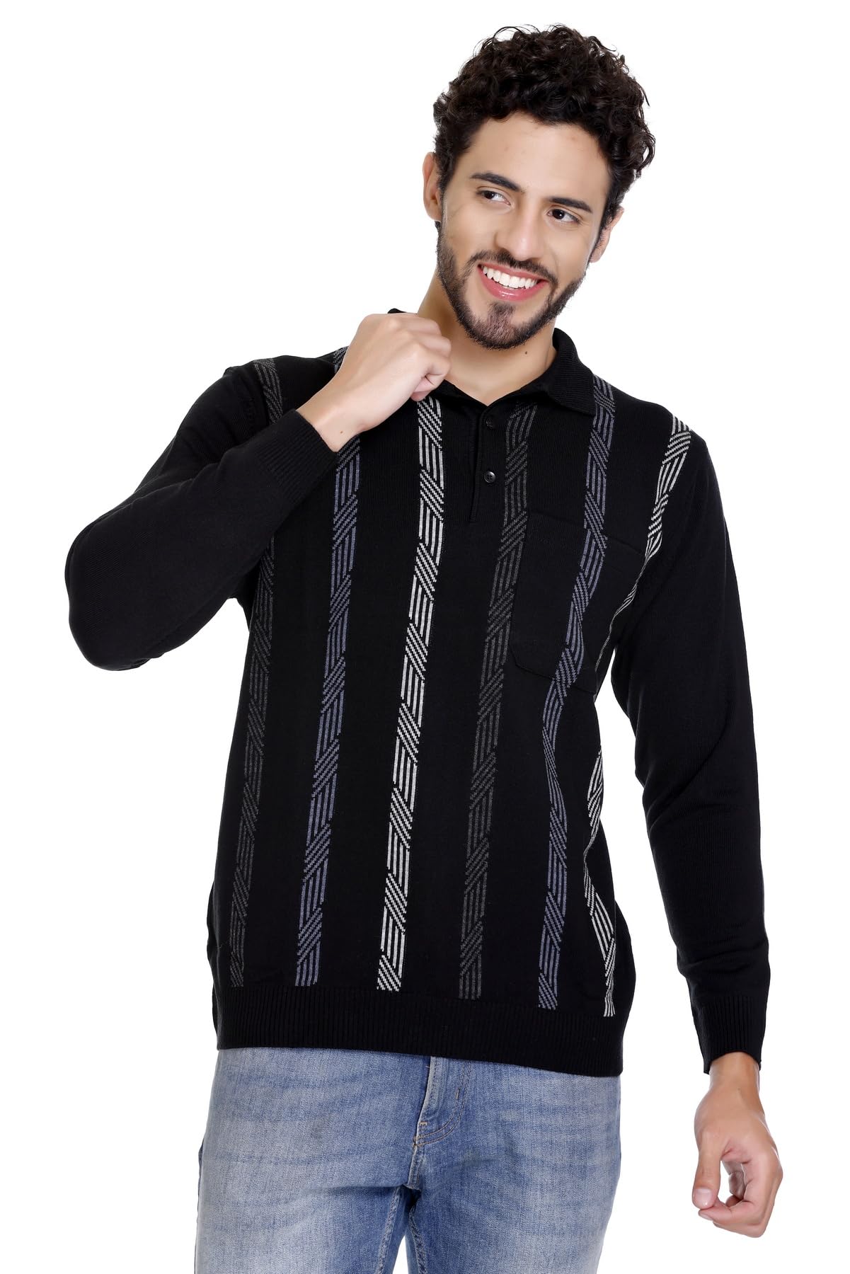 in love Men's Cotton Blend Warm Winter Wear Top Full Sleeves-picture-56