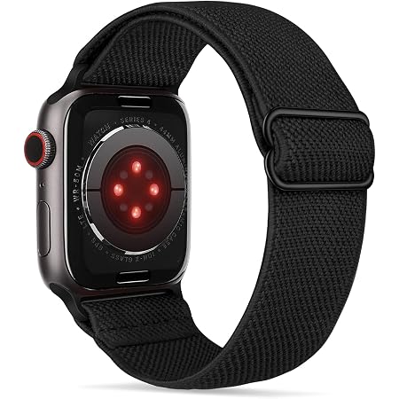 Tasikar Sport Cinturini Compatibile con Cinturino Apple Watch 41mm 40mm  38mm, Sport Solo Loop Regolabile, Cinturino Elastico di Ricambio  Compatibile con Apple Watch SE Serie 7/6/5/4/3/2/1-Nero : Amazon.it:  Elettronica