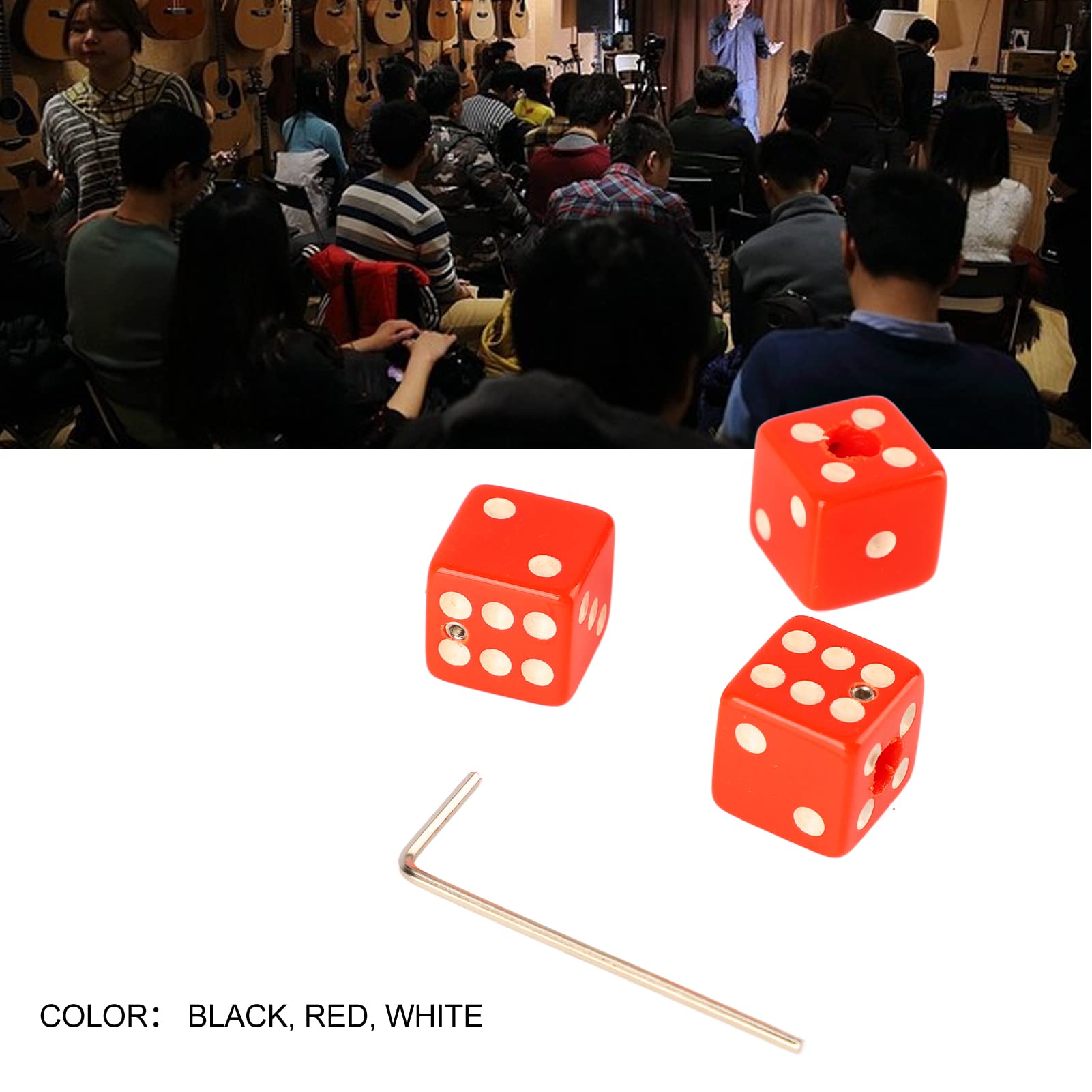 Manopole Controllo Per Chitarra E Basso – Tono E Volume – Colori: Rosso, Nero, Avorio, Crema – Nuove