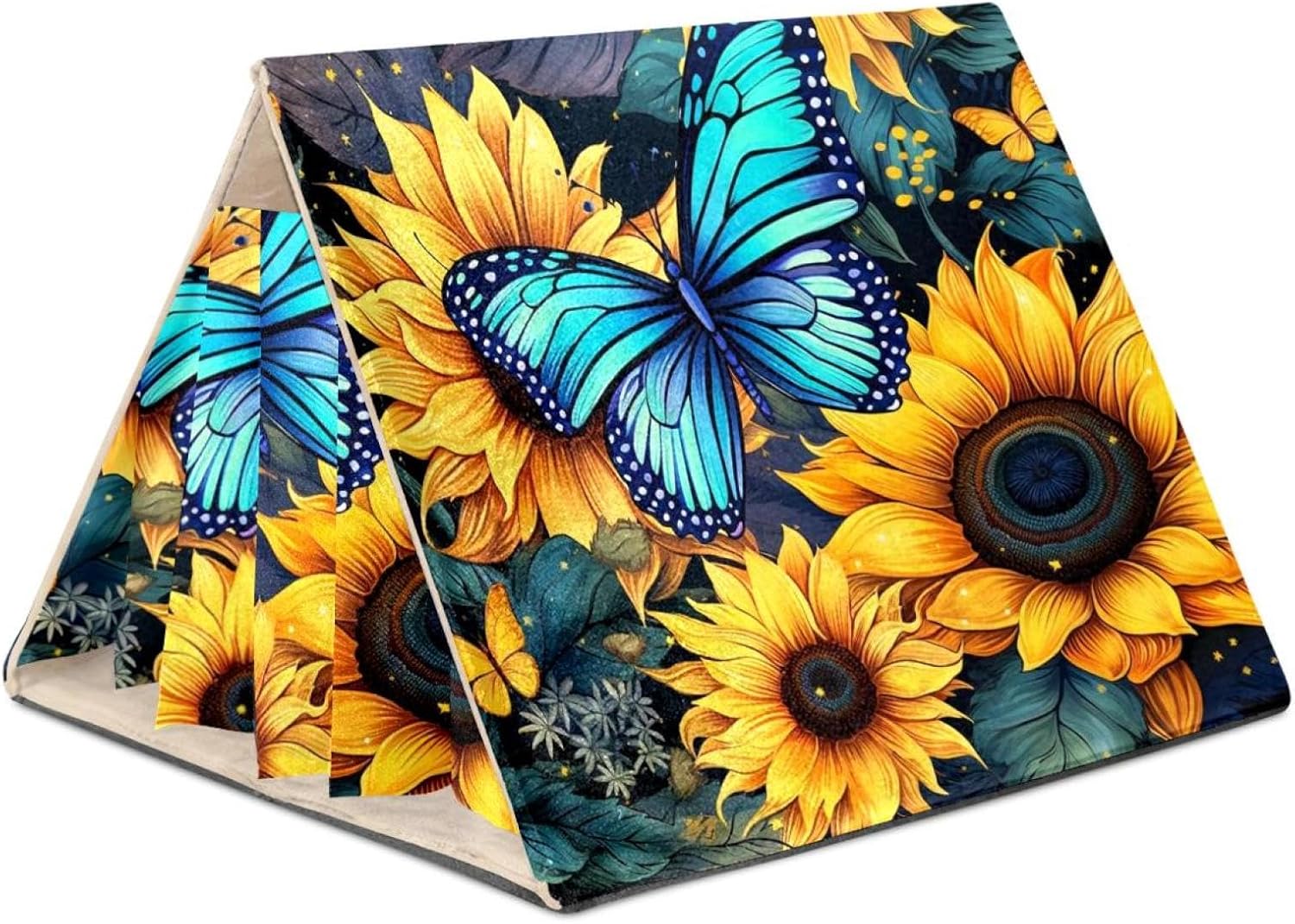 MAgiLL Guinea Pig Bed, Comfortable Hamster House, Hiding Place for Small pet Animals, Folding Bed nest, Suitable for Short Rabbits, Rabbits, Ferrets, mice, Hedgehogs, Chinchillas