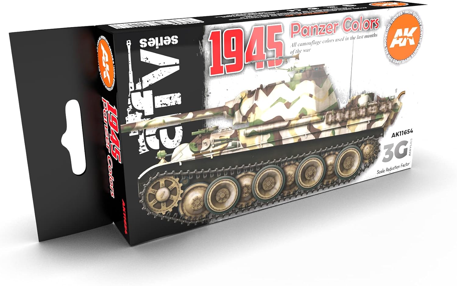 AK Interactive 3G 1945 German Late Colors - Plastic Modelling Paints & Accessories, Item # AK-11654