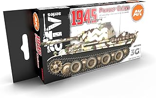 AK Interactive 3G 1945 German Late Colors - Plastic Modelling Paints & Accessories, Item # AK-11654
