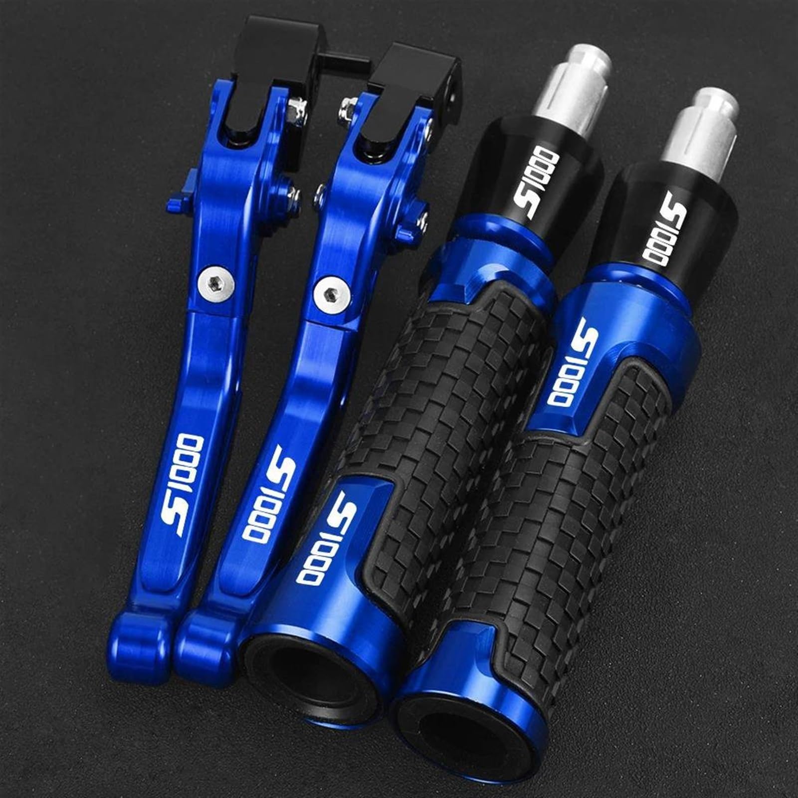 Palancas de embrague y freno Suzuki GSXS1000 para rutas de montaña y conducción urbana diaria