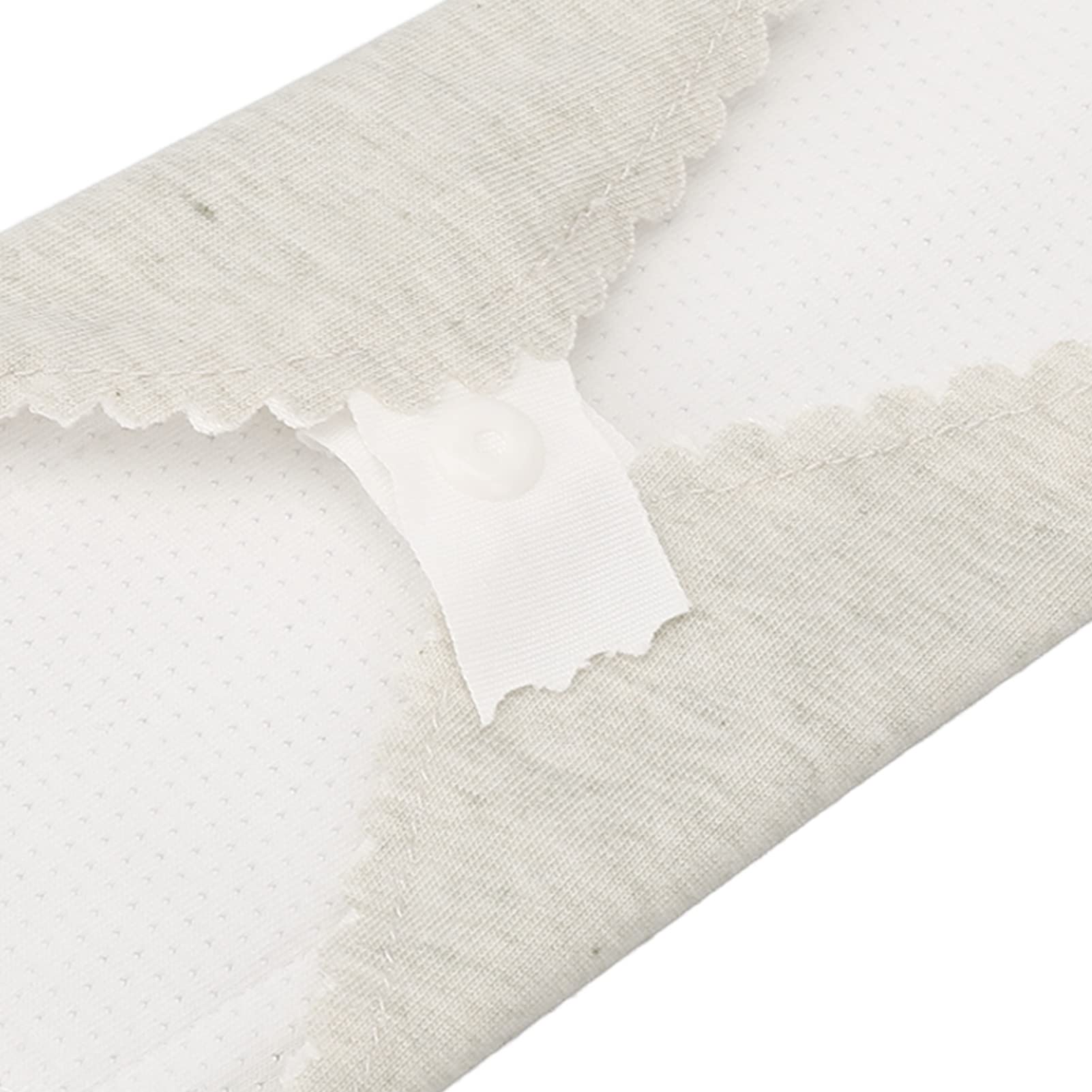 Menstruationseinlagen, 5 Stück, Wiederverwendbare Damenbinden, Reine Baumwolle, Atmungsaktiv, Saugfähig, Auslaufsicher, Hautfreundlich, Weiche Slipeinlagen, Waschbare (S für 3 bis 12 Monate)