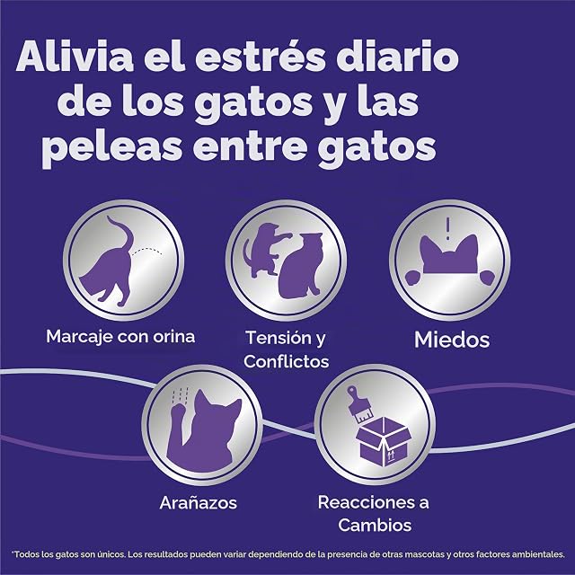 Foto 5 de 8 de FELIWAY Optimum Cat - Difusor de feromonas calmante Mejorado, Kit de Inicio de 30 días (48 ml)