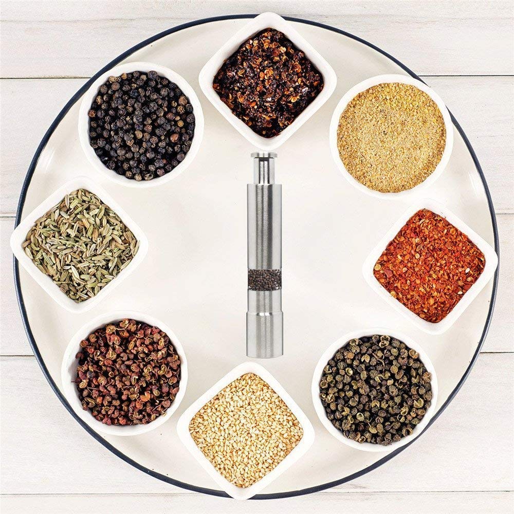 FnS Premium Salt & Pepper Grinder - 2-in-1 Design -5 FnS Premium Salt & Pepper Grinder - 2-in-1 Design -5