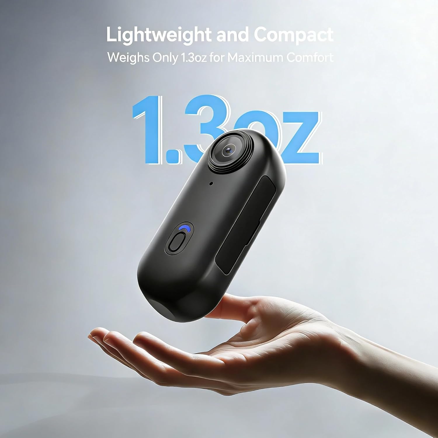 JETO H88 4K Mini Body Camera connected to phone and computer for video/image upload