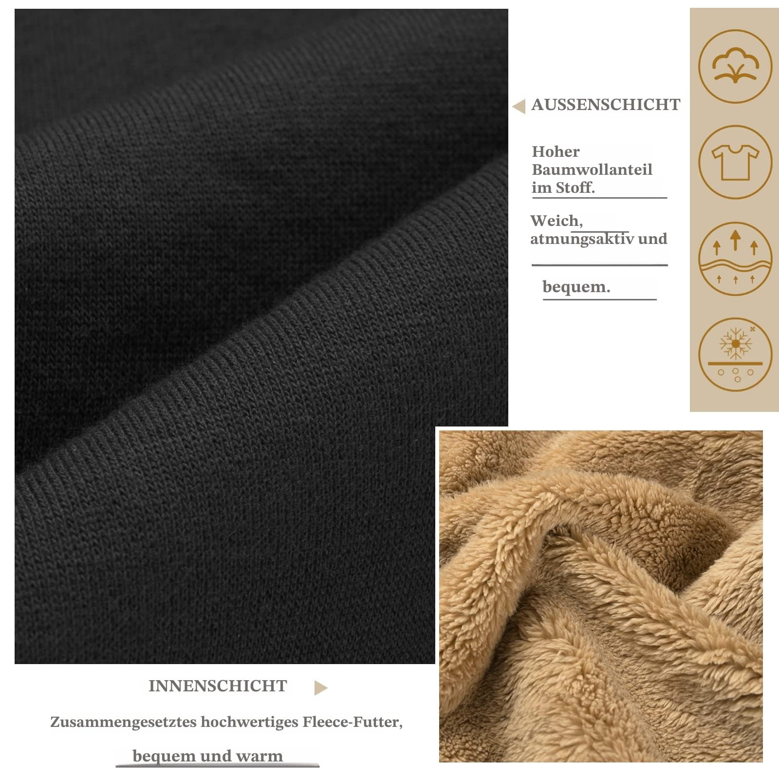 Damen Hoodie Fleecejacke Kapuzenjacke mit Zip Winterjacke Lang Sweatjacke Warme Plüschjacke Pullover Einfarbig Casual Mantel Winter Kapuzenpullover Mit Kapuze Reißverschluss