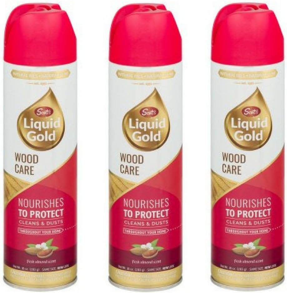 Scott's Liquid Gold Aerosol Wood Cleaner & Preservative, 10 oz (3 pack)