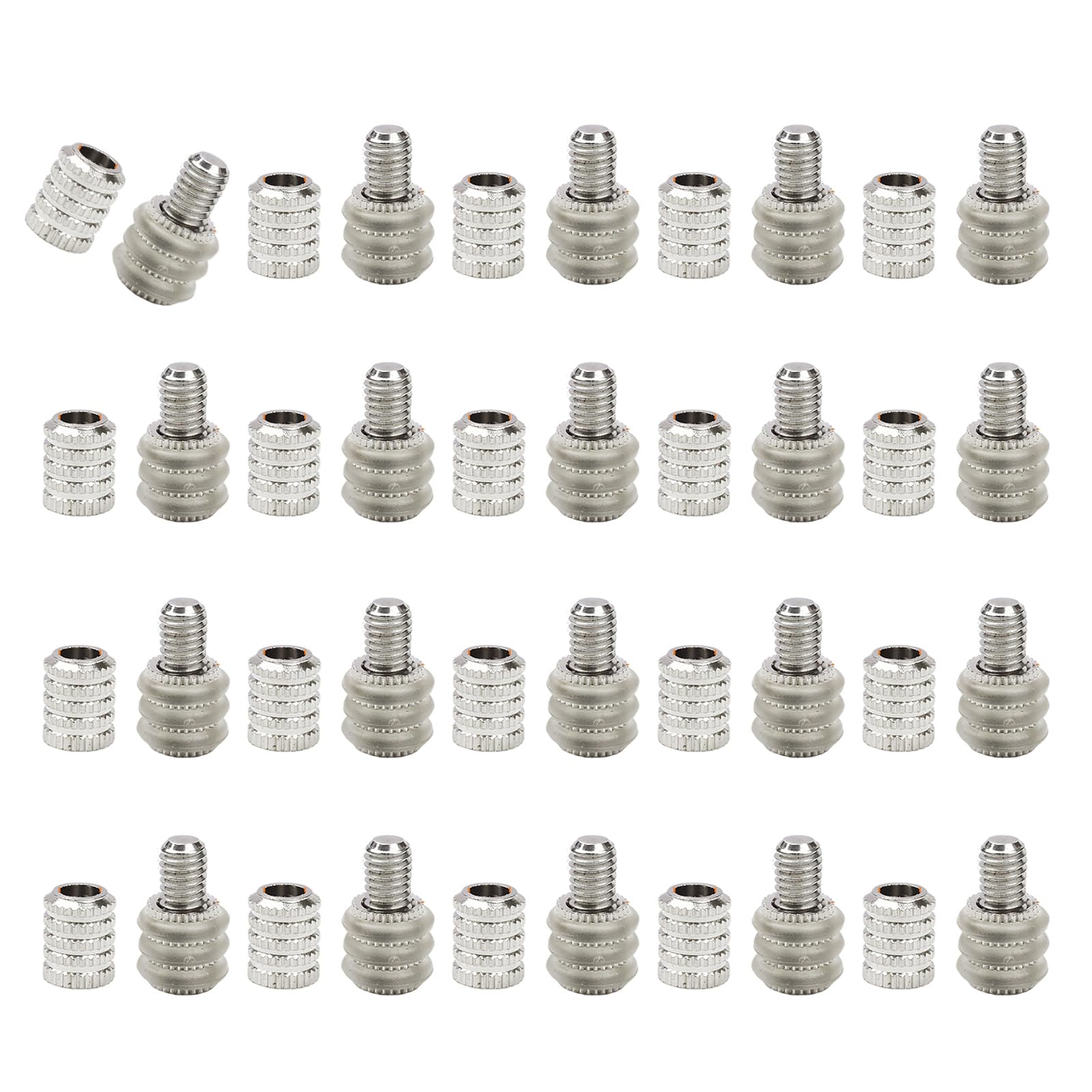 Crffz 9X23 Copper Plate Ho 20Pcs Cabinet Bracket Shelf Peg Replacement Embed Nut Screw Bookshelf Separated Screws Cabinet Bracket Shelf Peg