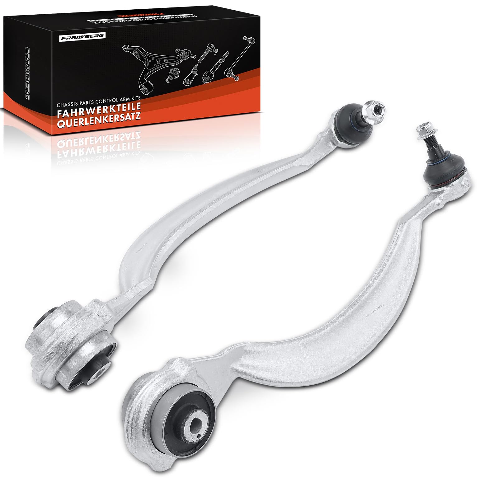 Frankberg 2 x wahacz przedni, lewy, prawy, dolny, kompatybilny z klasą S W221, S250, S320, S350, S450, S500, 2005-2013, klasa S Coupe C216 CL500 2008-2013, zamiennik # 2213303711