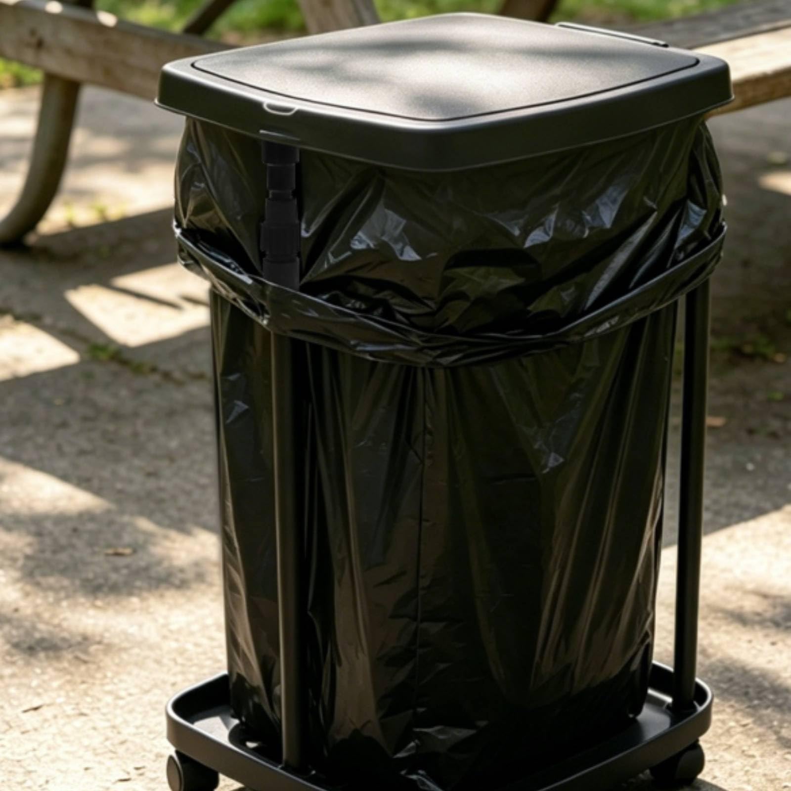 Soporte para Bolsas Portátil | smontable, Portabolsas, para Pícnic,