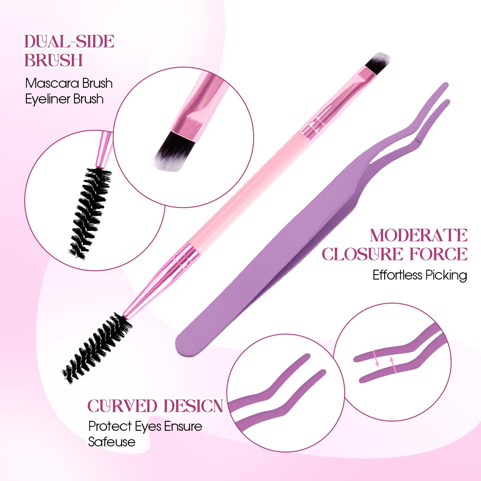 WENDY LASHES Soft DIY Eyelash Clusters
