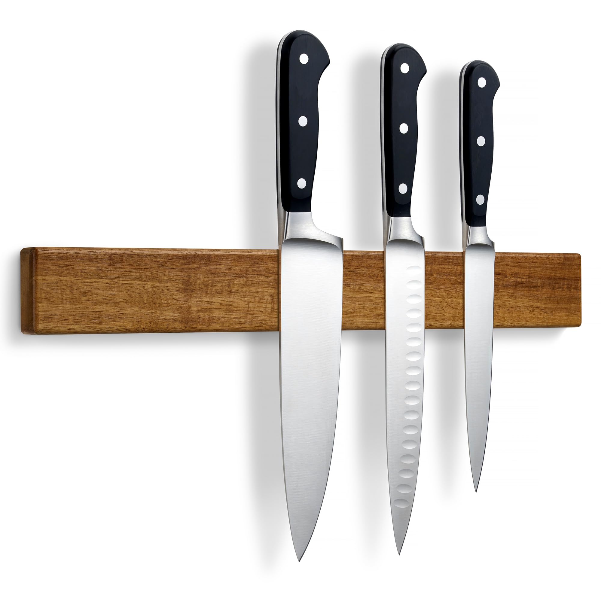 LARHN Magnetic Knife Rack in Acacia - 40 cm