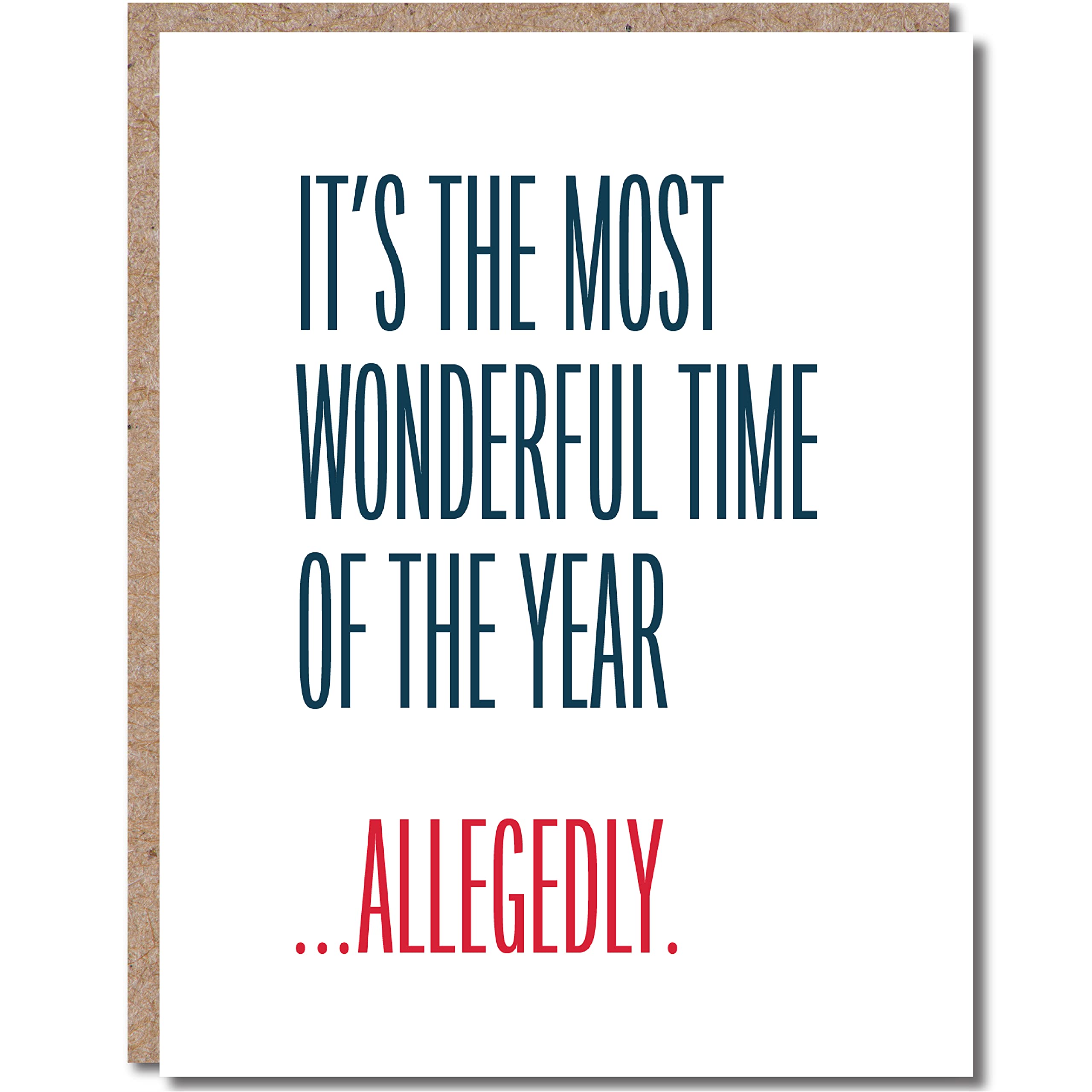 Modern WitFunny Christmas Cards Boxed Sets, 8 Sets of Holiday Cards With Envelopes, 4.25 X 5.5 Greeting Cards In a Box, Blank Inside