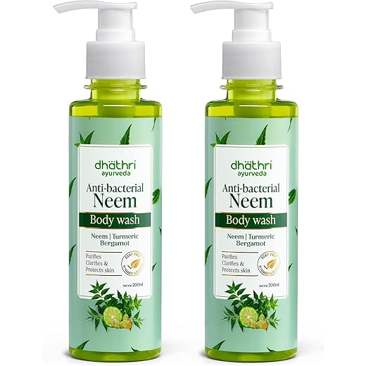 Dhathri Neem Body Wash - Anti-Bacterial 200ml x2 200 ml