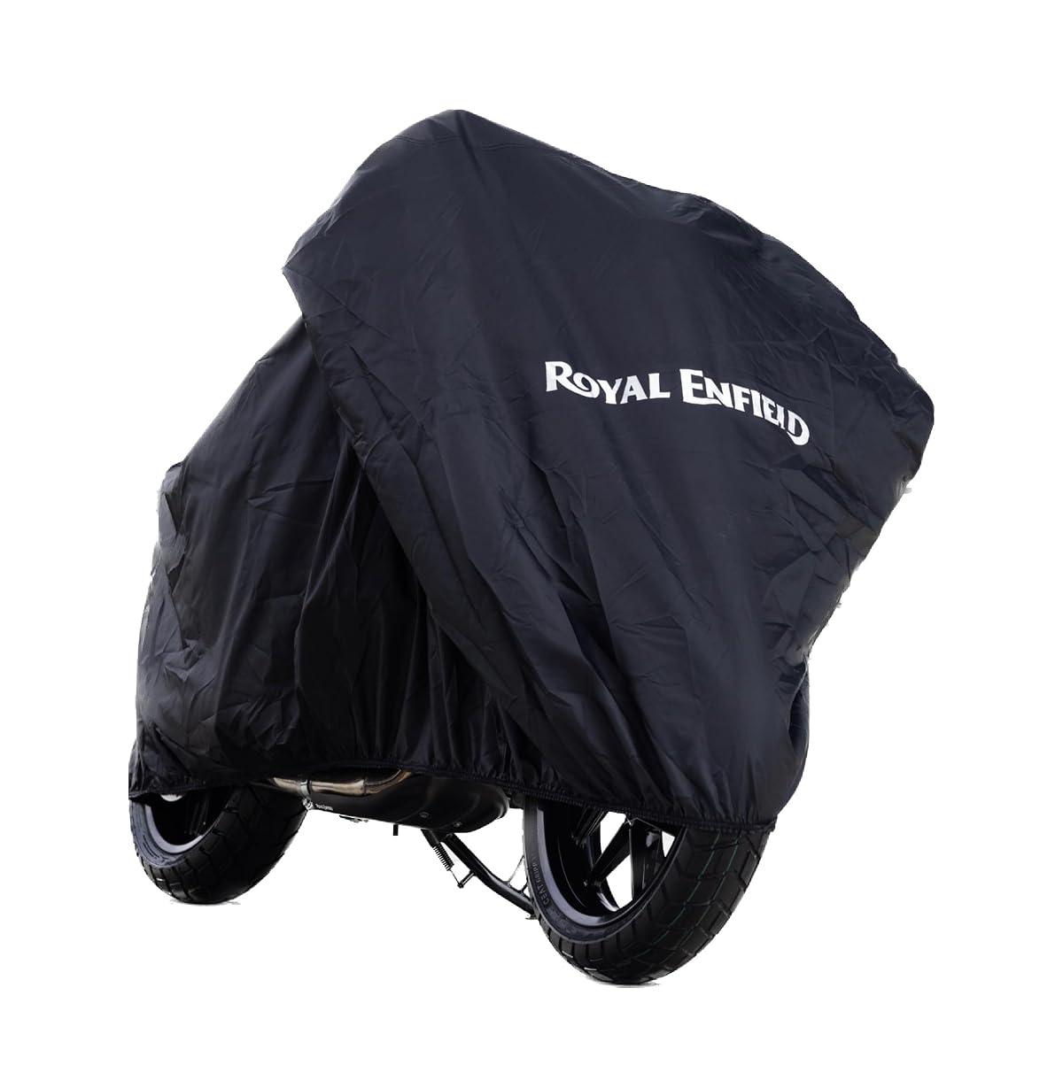 Royal Enfield 1990642 Bike Cover, Water Resistant, Black, Compatible for all