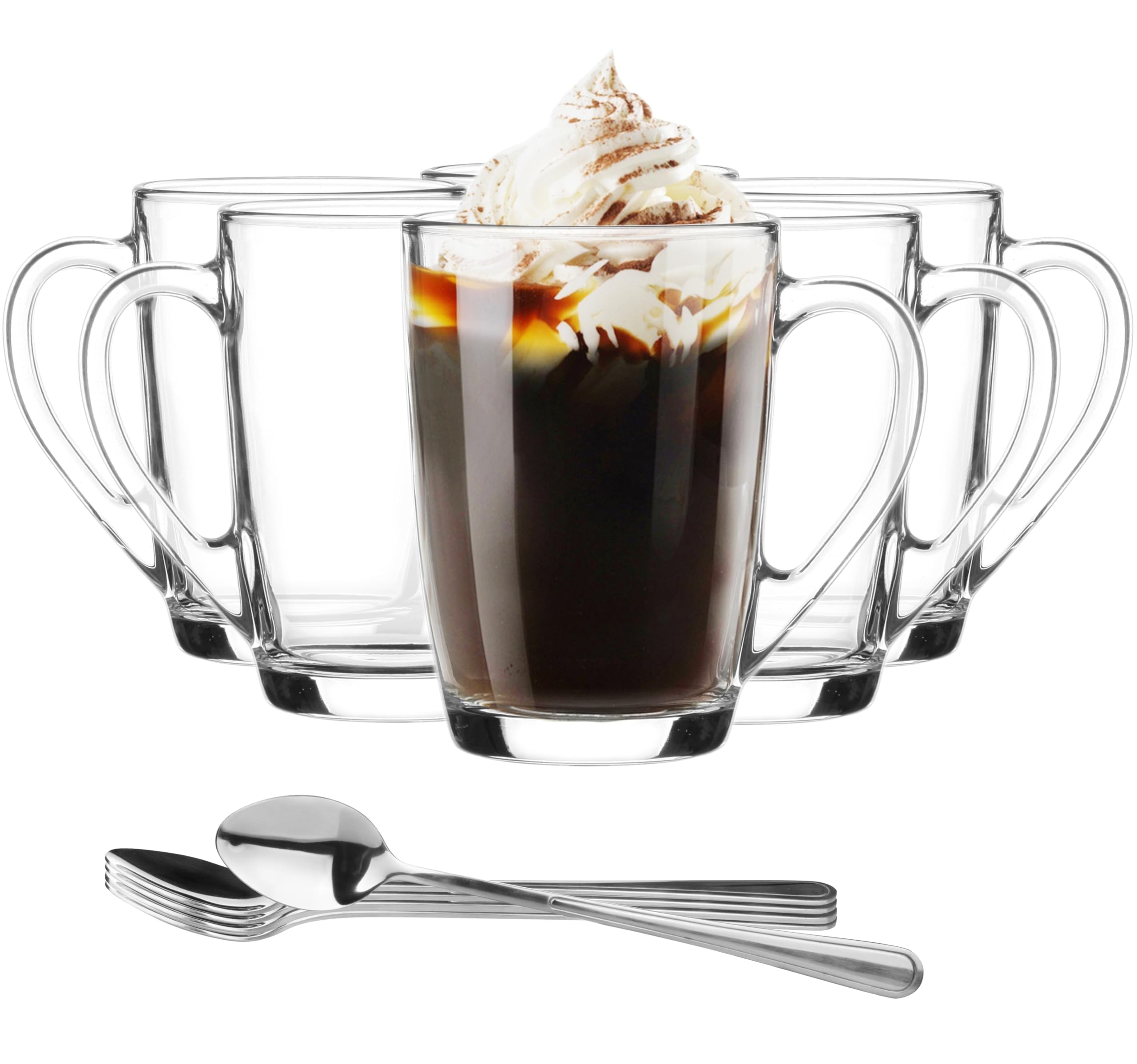 Glasmark KROSNO 1992 Set Bicchieri Bicchieri Caffè Con Manico E