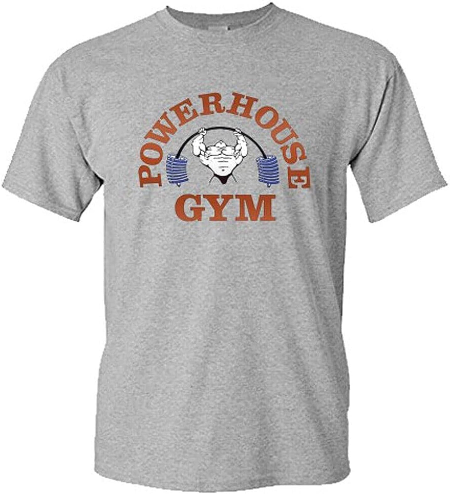 BASLIL TOAST brunch Powerhouse Gym Logo Men's Grey T-Shirt Grey XL