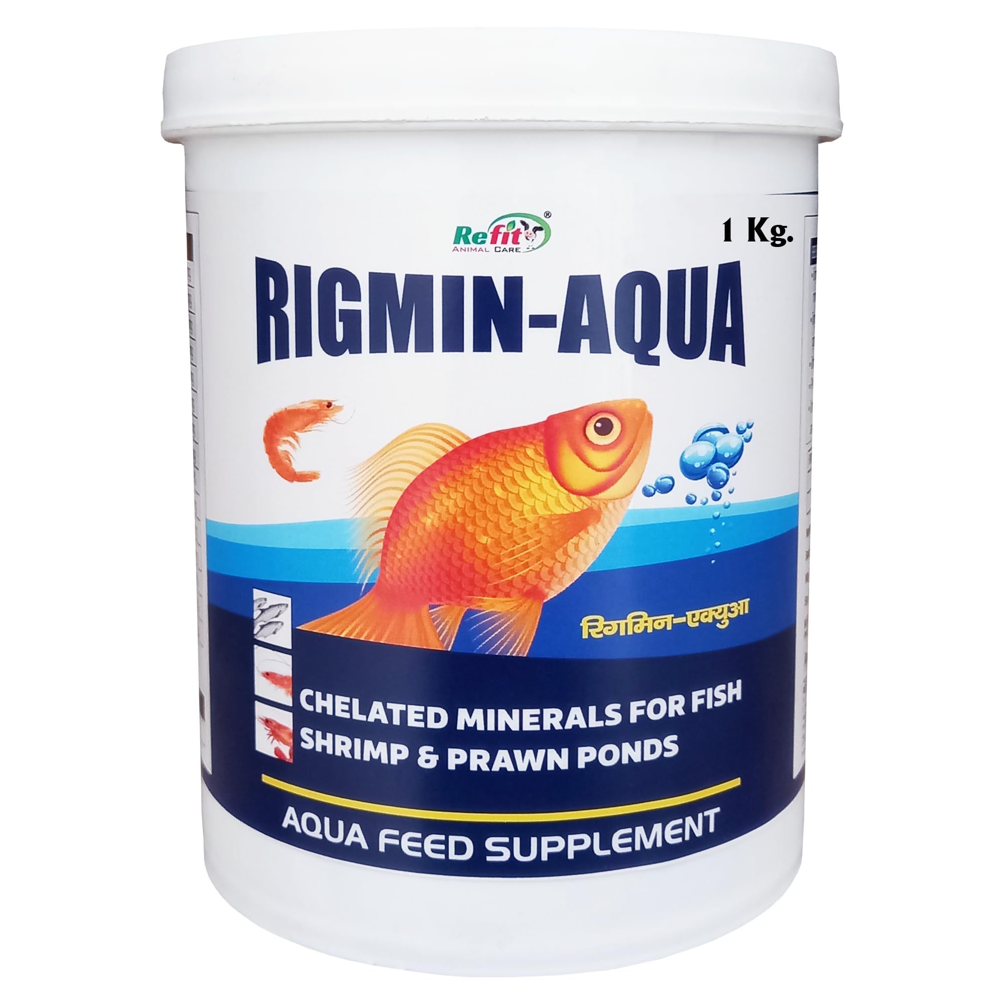 REFIT ANIMAL CARE Chelated Mineral Mixture for Fish Farming, Shrimp, Prawn & Aqua, 1 Kg, Rigmin-Aqua (B083F67FQV) Amazon Price History, Amazon Price Tracker