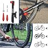 KOBB KB21 Bisiklet Lastik Şişirme Pompası, 87 PSI, Alüminyum, Presta Dunlop Schrader Uyumlu, 25cm