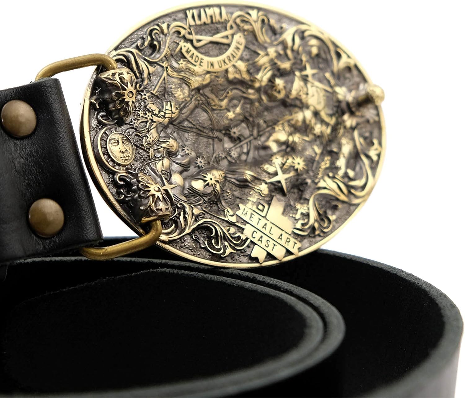 Cancer belt buckle, Cancer Crab Horoscope Astrological Zodiac Sign solid brass belt buckle for casual belt for men and women