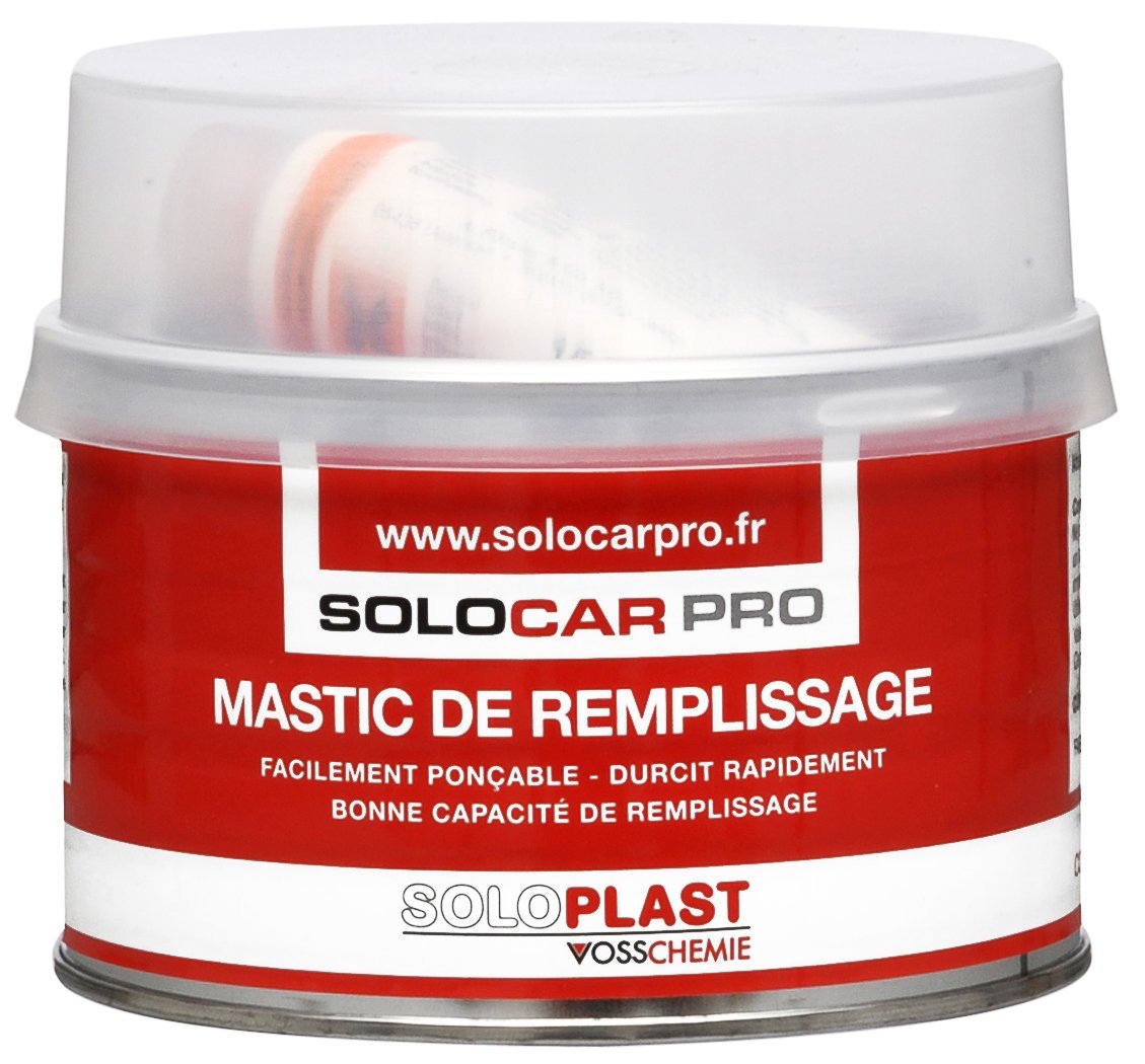 Soloplast 123955 mastic de dégrossissage pour restaurer la carrosserie de votre ancienne voiture