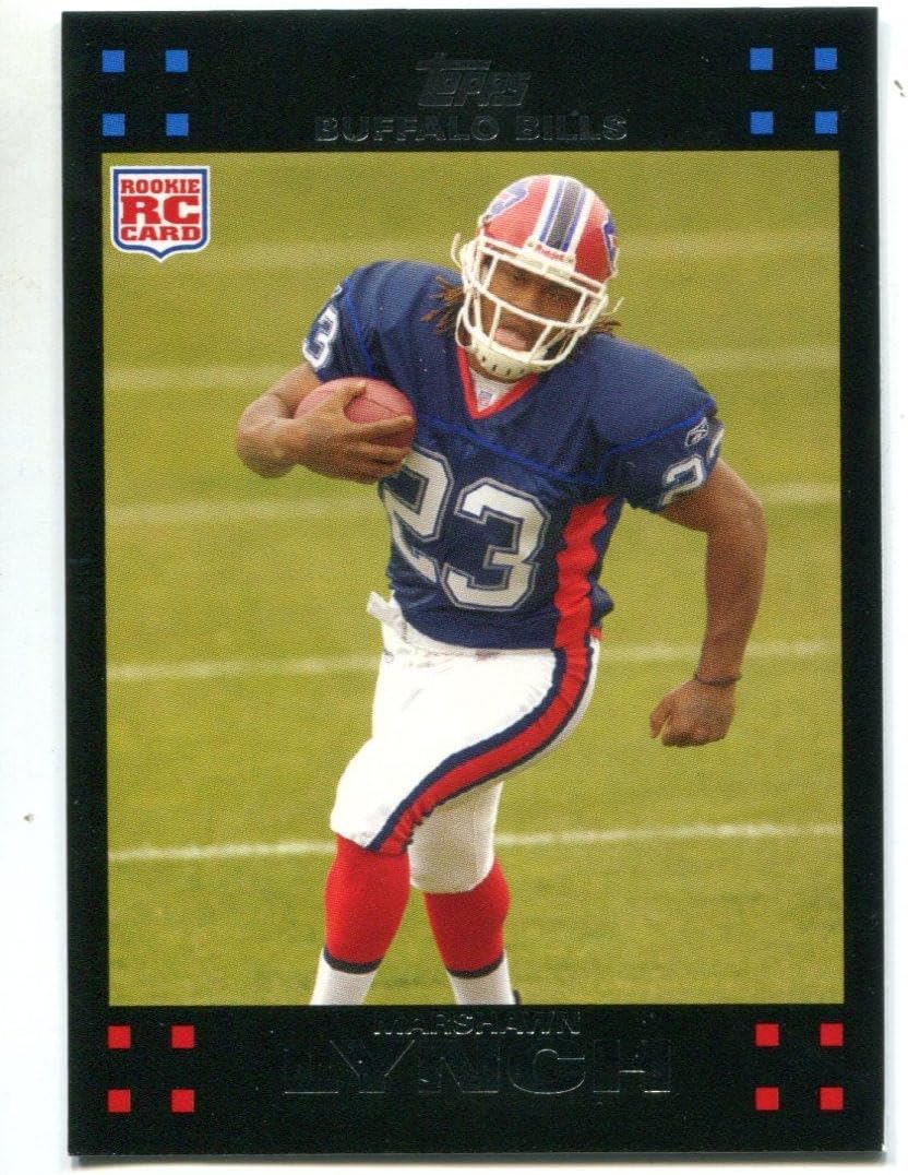 Marshawn Lynch 2007 Topps #302 Card - Unsigned Football Cards