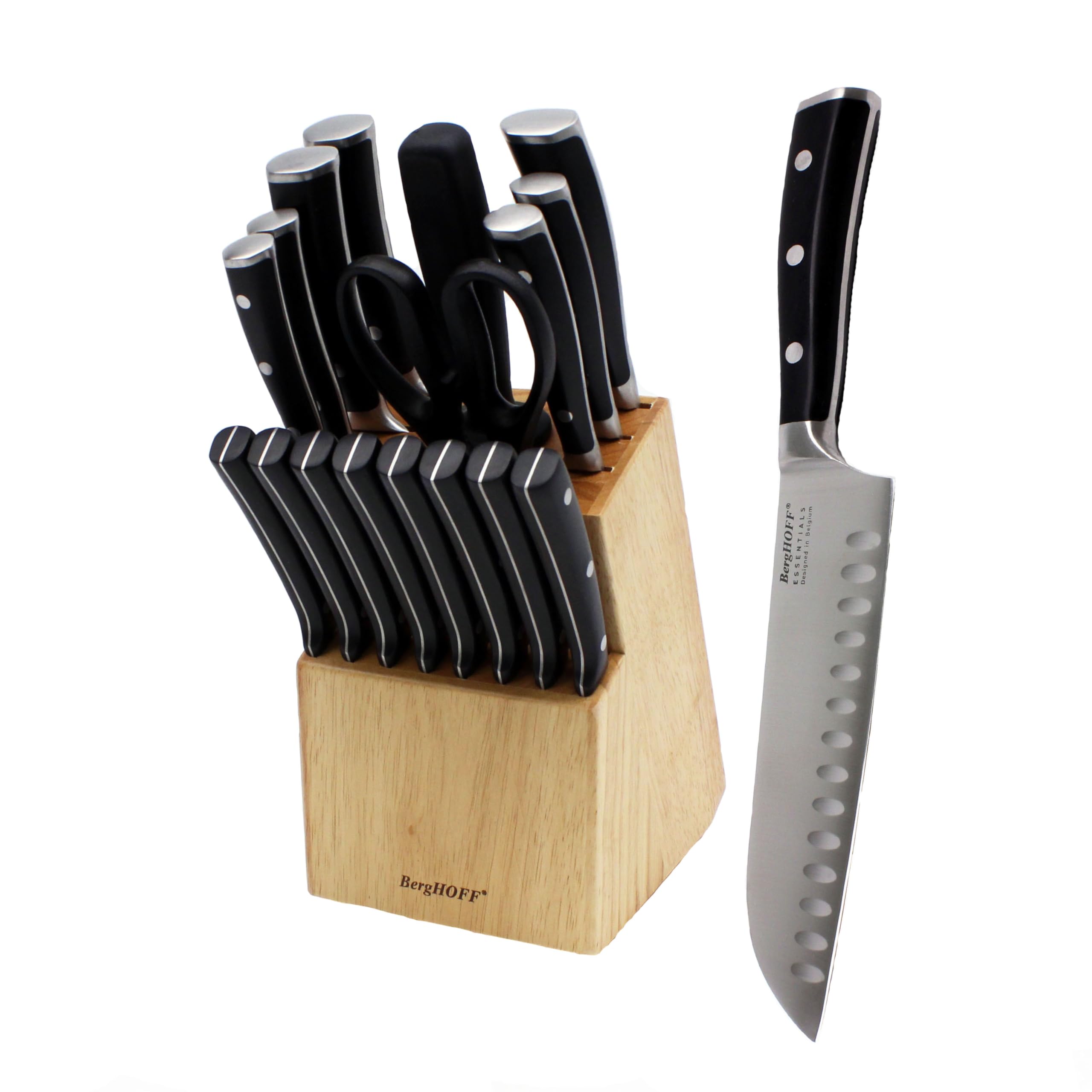 Amazon.com: BergHOFF Essentials 16Pc Hand-sharpened Kitchen Knife