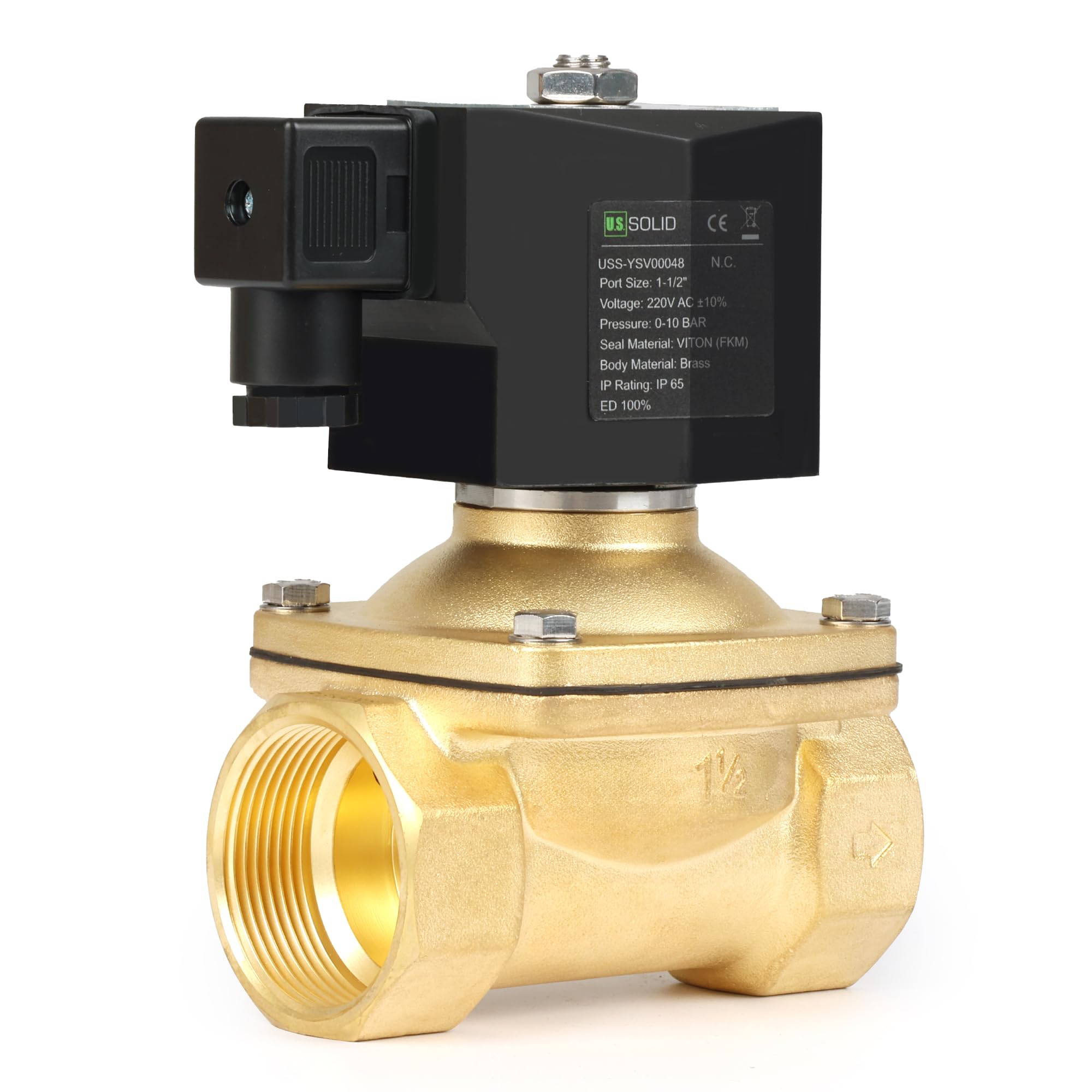 Heschen Magnetventil 3V210-08 DC24V - Pneumatisches 3/2-Wege Ventil Für Industrie