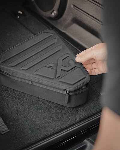 Mini funda izquierda – Funda triangular duradera con divisores personalizables | Protege accesorios frágiles y encaja perfectamente dentro de la