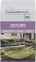 Scotts Fundamentals Perennial Ryegrass Grass Seed Mix 3 lbs - Sunny High Traffic Areas, Erosion Control, Quick Germination