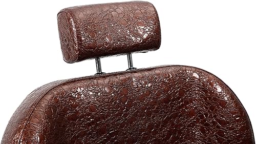 Miniatura 4 de Brown All Purpose Hydraulic Recline Barber Chair para barato Spa Shampoo Hair Styling Barber Furniture