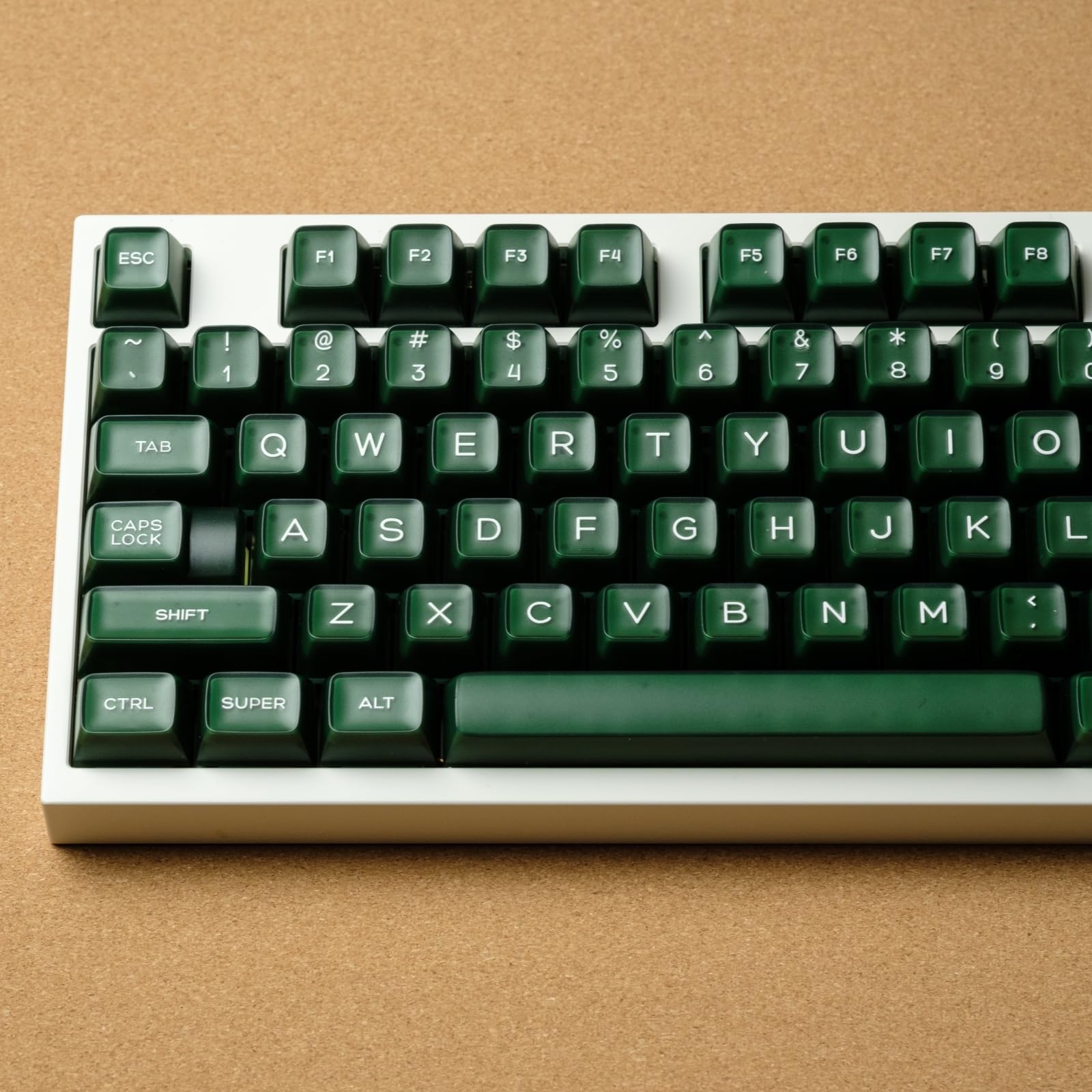 Amazon.com: ULTRAEQUIP Emerald Jade Keycaps 142 Keys Double Shot