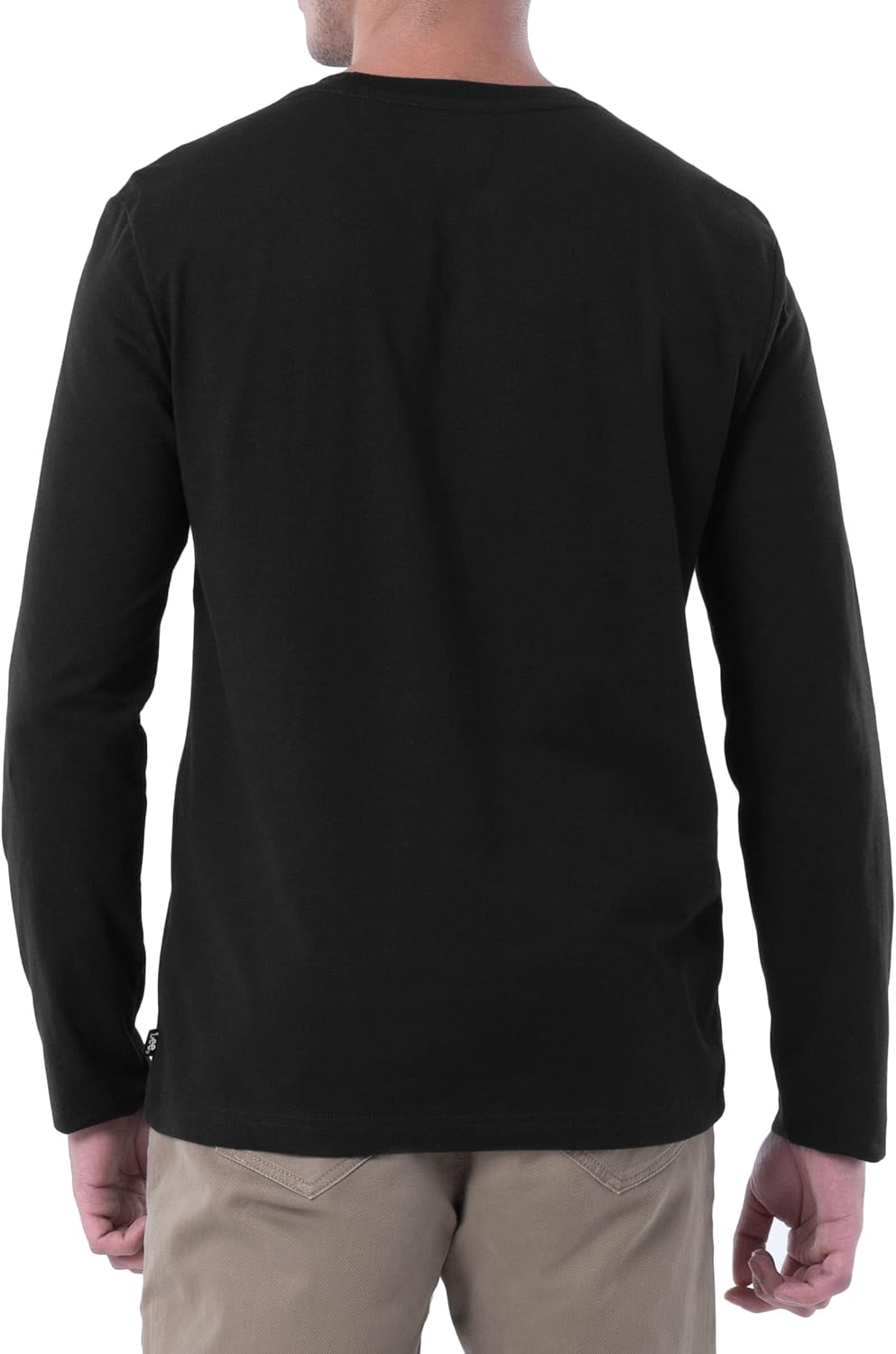 Lee Mens Long Sleeve Cotton T-Shirt - Image 2