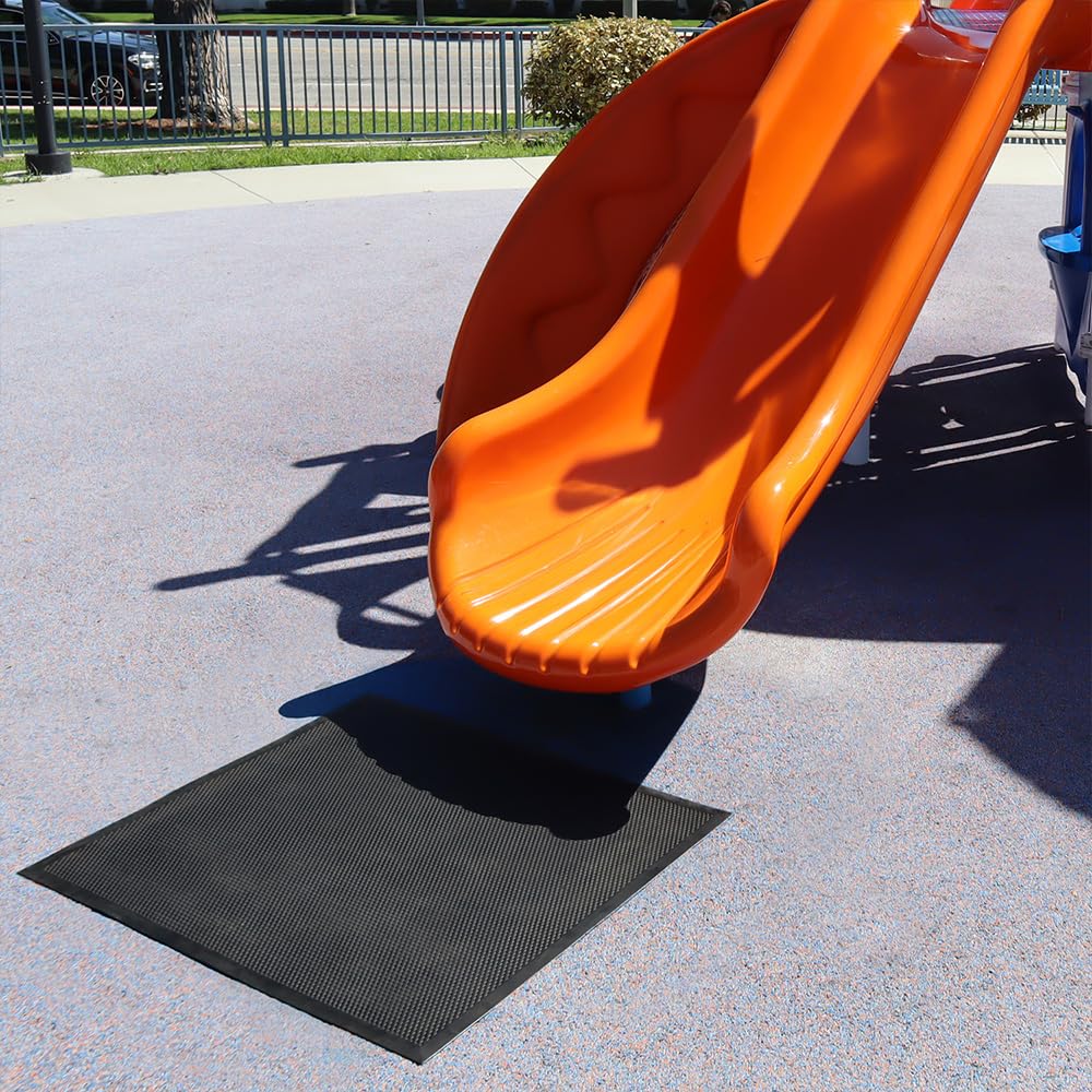 Rubber-Cal Playground Slide Landing Mat - 29" x 32" — Amazon image 7