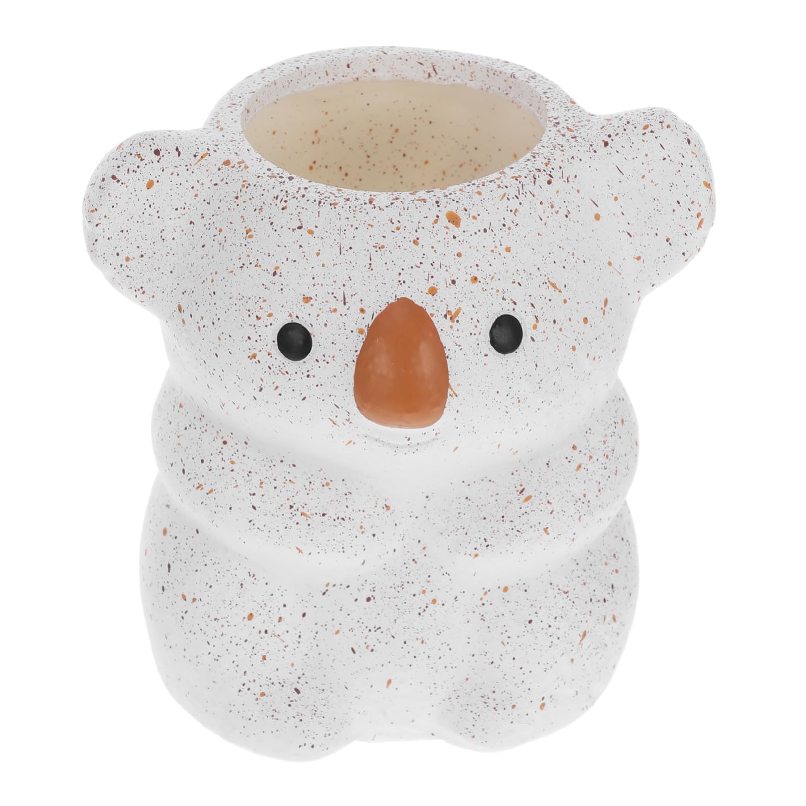 5 Pezzi Portapenne Resina Koala Organizer Scrivania Multifunzionale Mini per Pennelli e Accessori Portarifiuti Tavolo Decorativo per Ufficio e Scuola